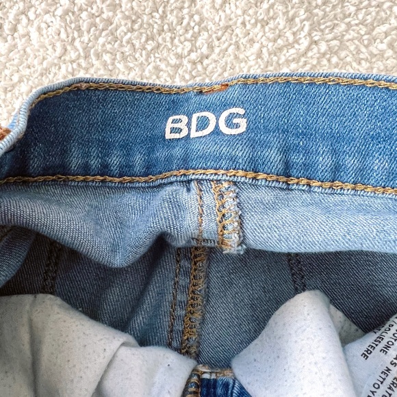 (BDG) high rise seam jean ankle medium wash denim skinny jeans *super high rise - Picture 11 of 13